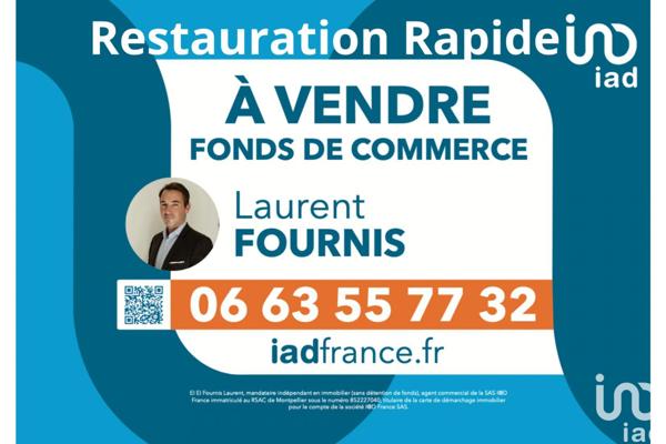 Restauration rapide à vendre 35 m² Frontignan