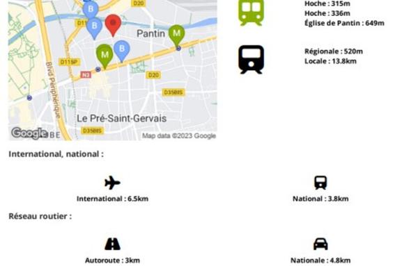 Appartement de 73 m²