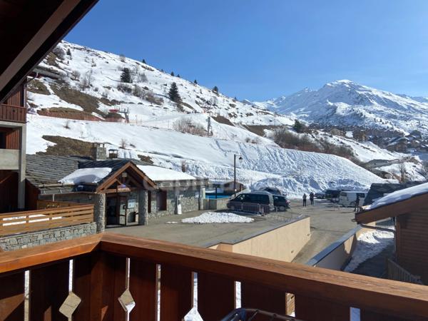En Savoie (73), à vendre station de ski, Domaine Galibier Thabor 1800, T2, balcon, piscine, belle vue