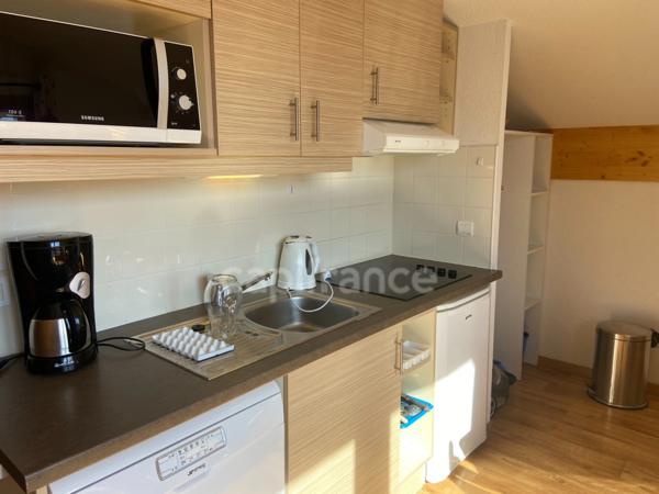 En Savoie (73), à vendre station de ski, Domaine Galibier Thabor 1800, T2, balcon, piscine, belle vue