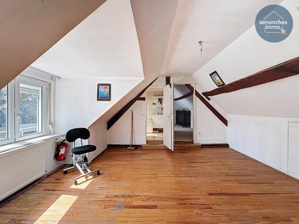 Longère fin XIXe siècle à vendre à Manou – Maison familiale avec grand terrain, étang et accès gare La Loupe