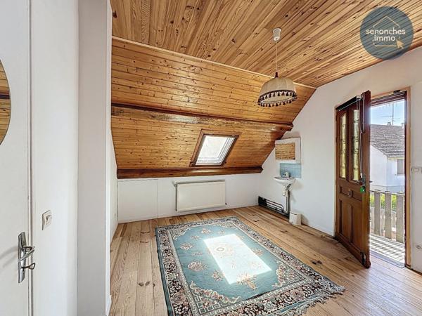 Longère fin XIXe siècle à vendre à Manou – Maison familiale avec grand terrain, étang et accès gare La Loupe