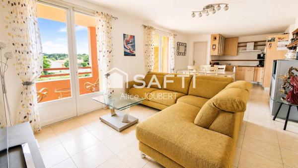 Appartement T3, secteur d'exception, à pied de la plage du Veillon, du port et du golf de Bourgenay.