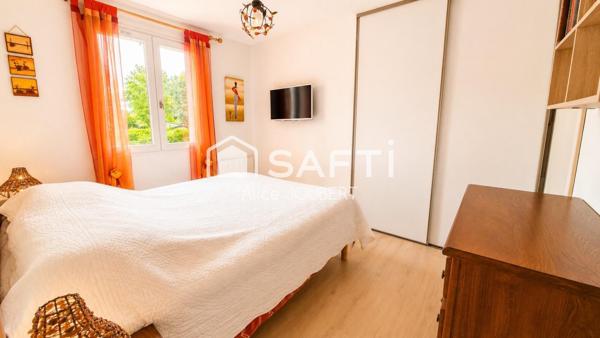 Appartement T3, secteur d'exception, à pied de la plage du Veillon, du port et du golf de Bourgenay.