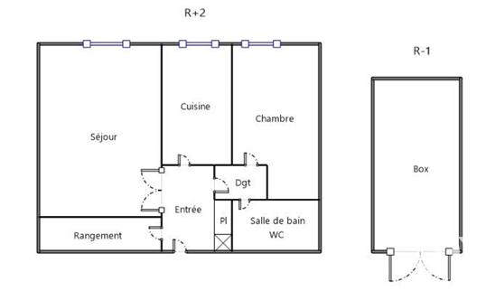 Appartement à vendre 2 pièces 49 m² Le Mée-sur-Seine
