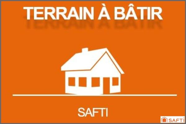 Terrain à bâtir de 524 m2 proche des commodités.