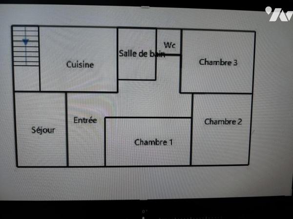 Maison 4 chambres - jardin - Garage