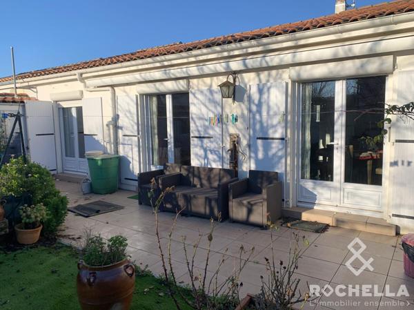 Maison 2 chambres, jardin, garage, atelier, proche toutes commodités.