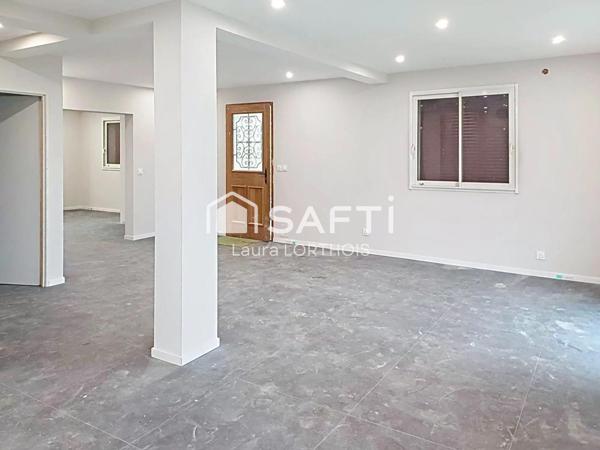 Appartement lumineux T4 en rez-de-chaussée avec grand jardin exposé Sud