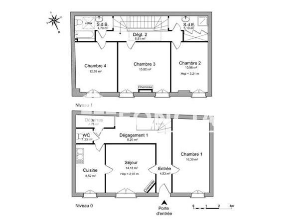 Location Maison 5 pièces 110.6 m² - 60 RUE CHANTECRIT Bordeaux 33000