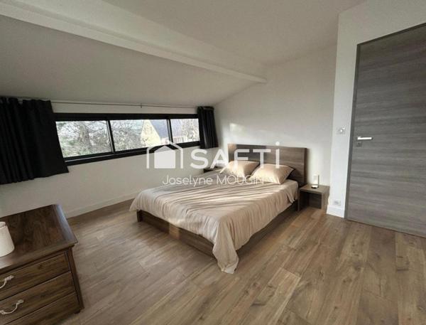 Pont de Metz, pavillon de 4 chambres, garage double, jardin clos.