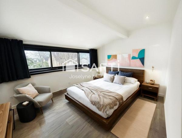 Pont de Metz, pavillon de 4 chambres, garage double, jardin clos.