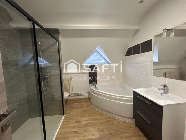 Pont de Metz, pavillon de 4 chambres, garage double, jardin clos.