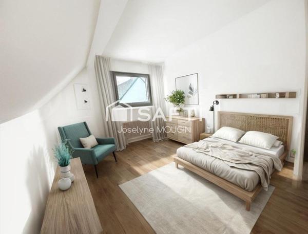 Pont de Metz, pavillon de 4 chambres, garage double, jardin clos.