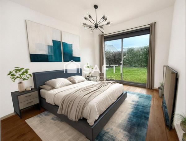 Pont de Metz, pavillon de 4 chambres, garage double, jardin clos.