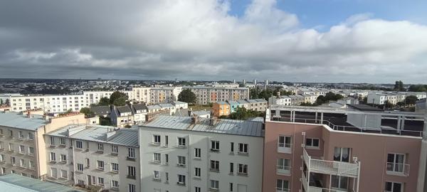 APPARTEMENT T4 A VENDRE BREST RIVE GAUCHE - DERNIER ETAGE ASCENSEUR PARKING