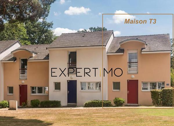 Nantes (44300) > Maison T3 en loueur meublé géré, amortissable