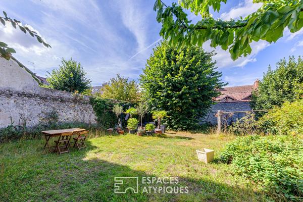 Duplex à Mantes : Comme une maison en coeur historique
