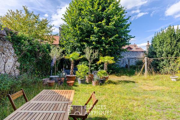 Duplex à Mantes : Comme une maison en coeur historique