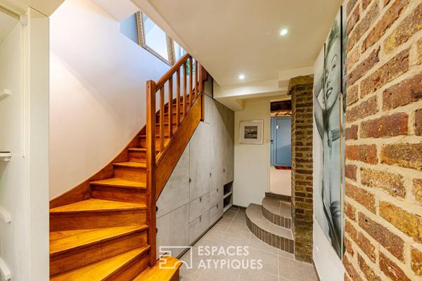 Duplex à Mantes : Comme une maison en coeur historique