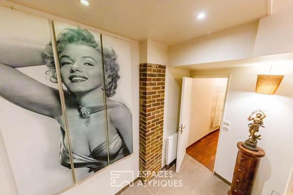 Duplex à Mantes : Comme une maison en coeur historique