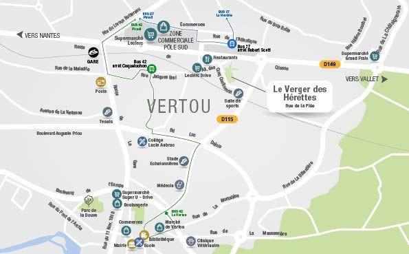 Terrain LE VERGER DES HERETTES Vertou | Lamotte