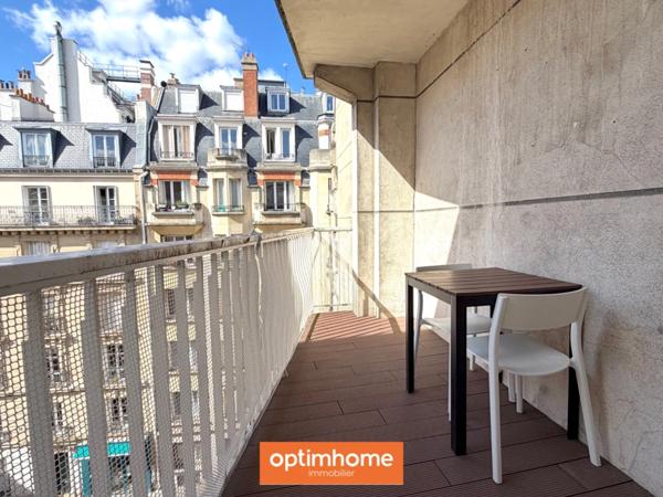 PARIS 14 - PEREIRE / TERNES : APPARTEMENT FAMILIAL AVEC BALCON ET VUE DÉGAGÉE