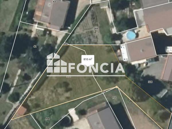 À vendre Terrain 800 m² - Unieux 42240