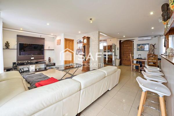 Maison 6 pièces 4 chambres de 123 m2 habitable avec une dépendance de 48 m2 Parcelles 485 m2 Jardin 350 m2