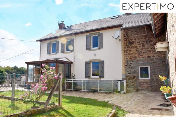 Pionsat (63330) Maison rénovée de 190m² sur 2667 m² de terrain clos et attenant.