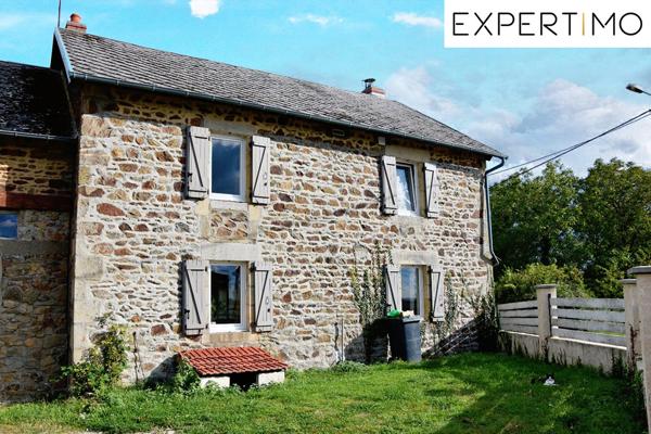 Pionsat (63330) Maison rénovée de 190m² sur 2667 m² de terrain clos et attenant.