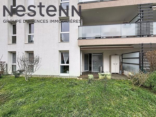 Rez-de-jardin sur cour - Vernay - Commerces - Garage - Résidence récente