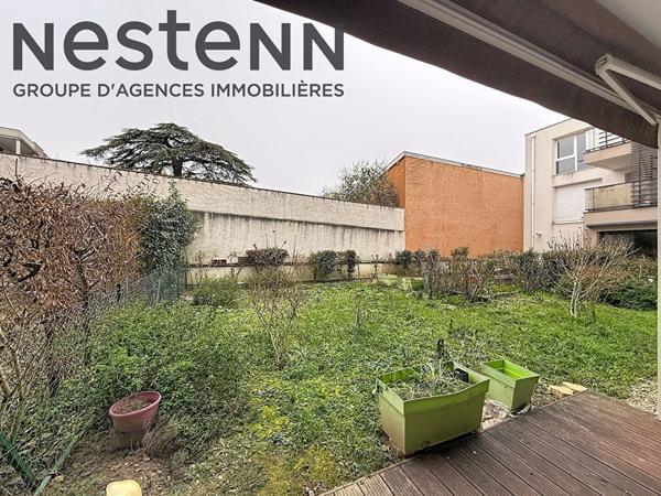 Rez-de-jardin sur cour - Vernay - Commerces - Garage - Résidence récente