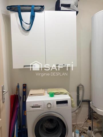 Appartement rez-de-jardin, 3 pièces avec terrasse, cave et place de parking privatives