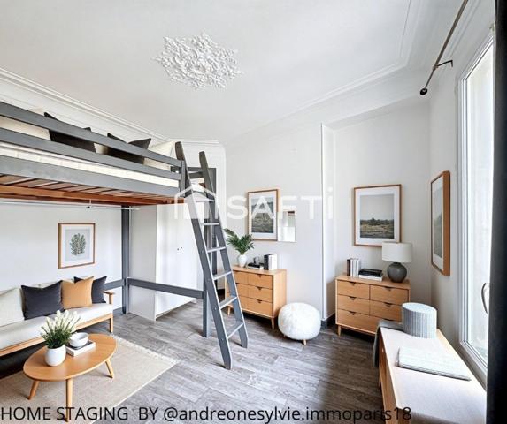 STUDIO 21m² MAIRIE DU 18