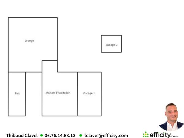 Immeuble 5 pièces - 211 m²