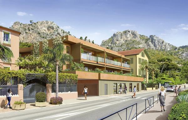 Eze Bord de mer, Superbe 2 pièces avec terrasse