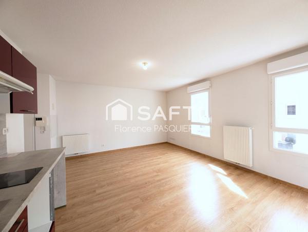 Entre Capeyron et Mérignac centre, T2 avec balcon et parking