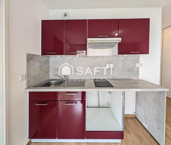 Entre Capeyron et Mérignac centre, T2 avec balcon et parking