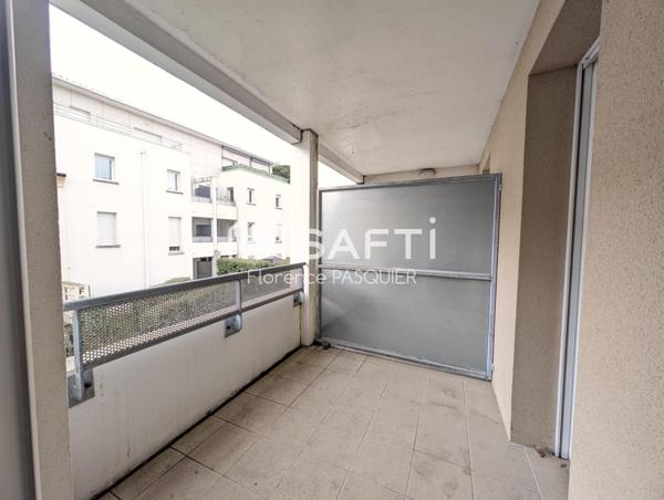 Entre Capeyron et Mérignac centre, T2 avec balcon et parking