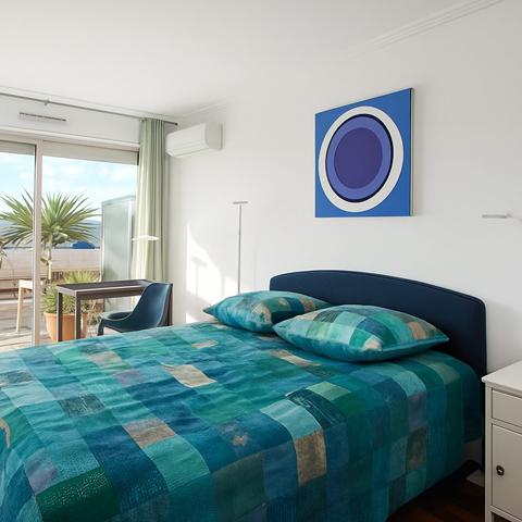 Bel appartement vue mer en avant dernier étage quartier Rostagne