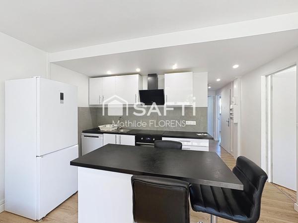 Toulouse Lafourguette – Appartement T4 rénové, meublé et traversant