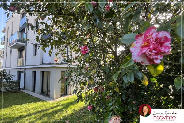 3 pièces, 65 m2 avec grand jardin privatif et stationnement