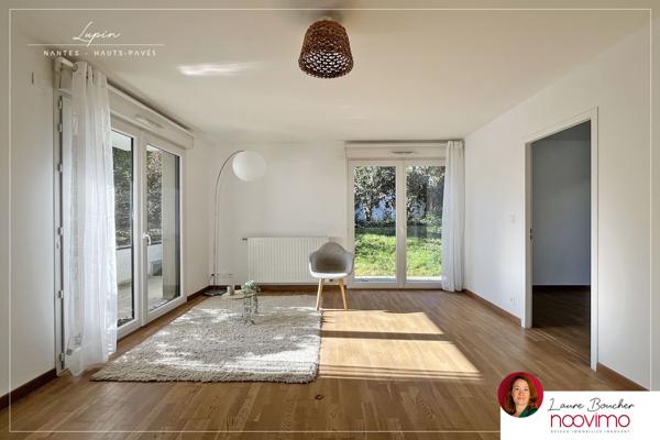 3 pièces, 65 m2 avec grand jardin privatif et stationnement