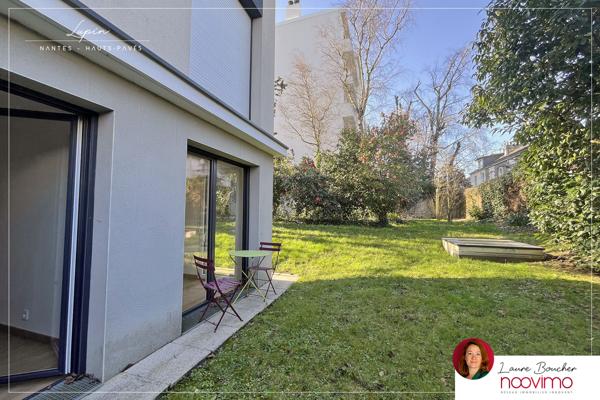 3 pièces, 65 m2 avec grand jardin privatif et stationnement