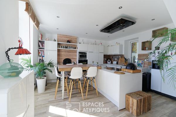 Élégante maison de ville rénovée avec raffinement