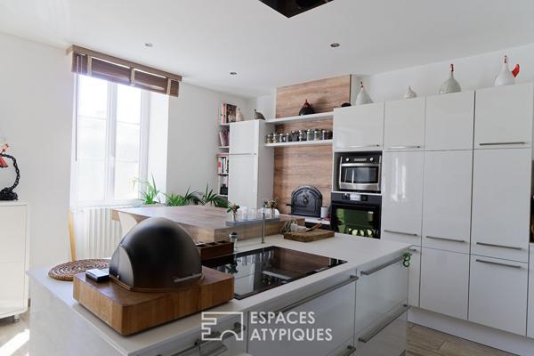 Élégante maison de ville rénovée avec raffinement