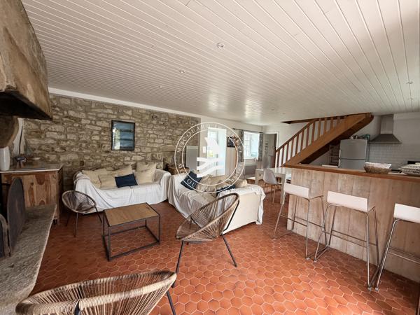 Maison de charme en pierre avec jardin - Plages à pied