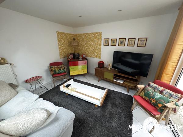 Location Appartement avec cour et patio - 2 pièces + mezzanine - 46m² - COGNAC Centre-ville