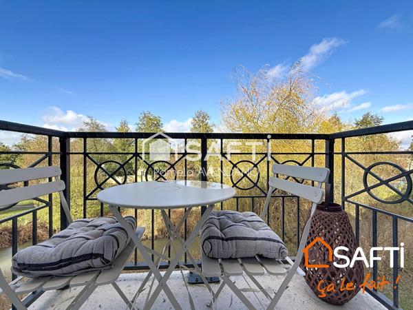 Appartement chaleureux de 54m² avec balcon